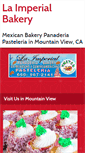 Mobile Screenshot of panaderiaimperial.com